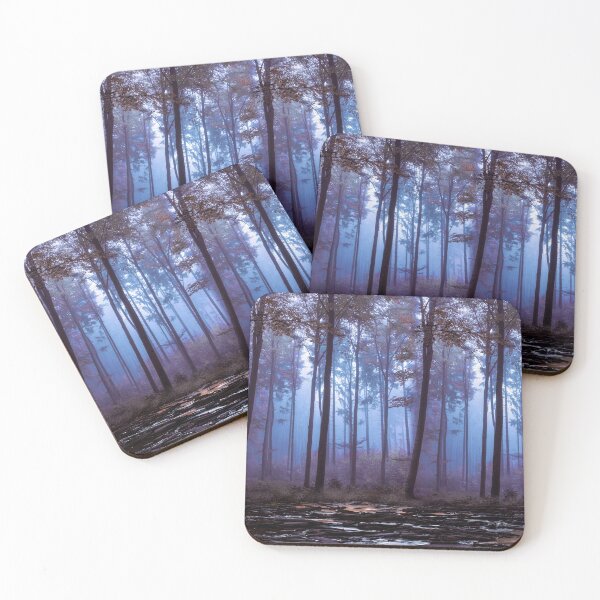 Item preview, Magic forest and lake landscape designed and sold by Starscoldnight.