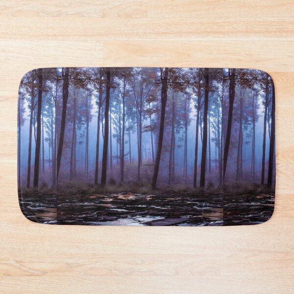 Item preview, Magic forest and lake landscape designed and sold by Starscoldnight.