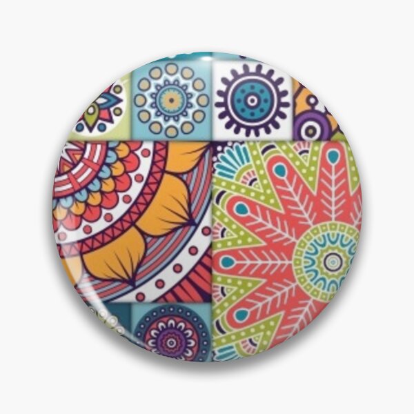 Item preview, ethnic  pettern Tiles designed and sold by Ladyvml.