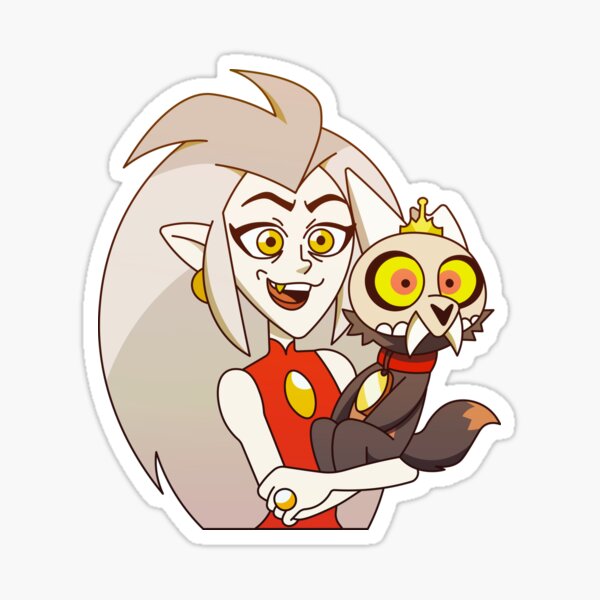 Eda and King Sticker