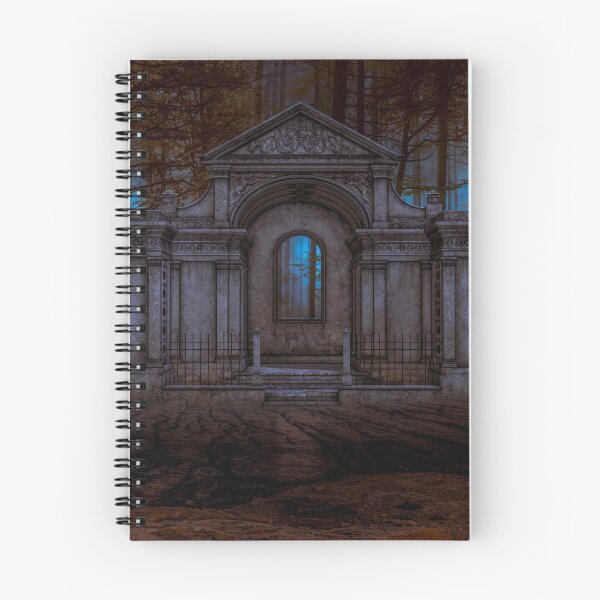 Item preview, Gothic building in a dark forest designed and sold by Starscoldnight.