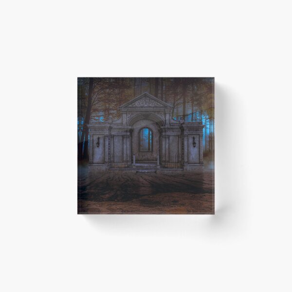 Item preview, Gothic building in a dark forest designed and sold by Starscoldnight.