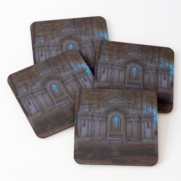 Item preview, Gothic building in a dark forest designed and sold by Starscoldnight.