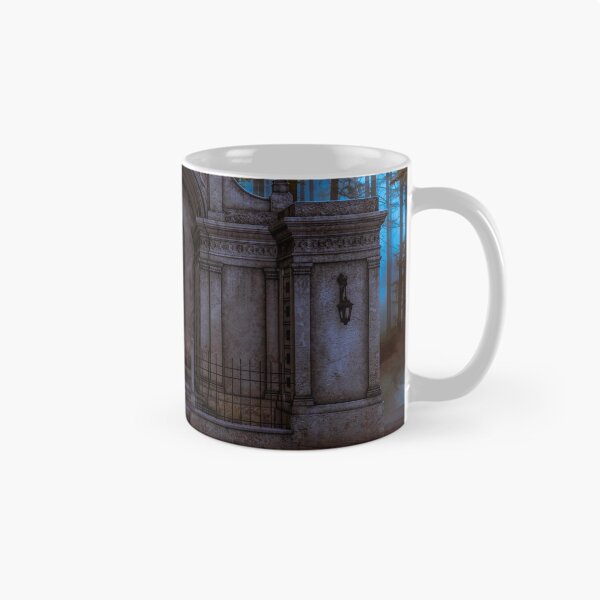 Item preview, Gothic building in a dark forest designed and sold by Starscoldnight.