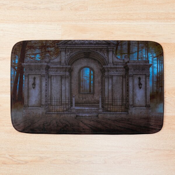 Item preview, Gothic building in a dark forest designed and sold by Starscoldnight.