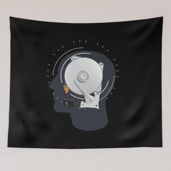 Item preview, Human Brain Hard Disk Memory designed and sold by artado.