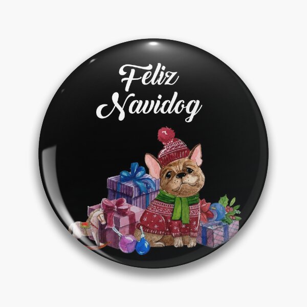 Item preview, Feliz Navidog puppy designed and sold by GoldenDov.
