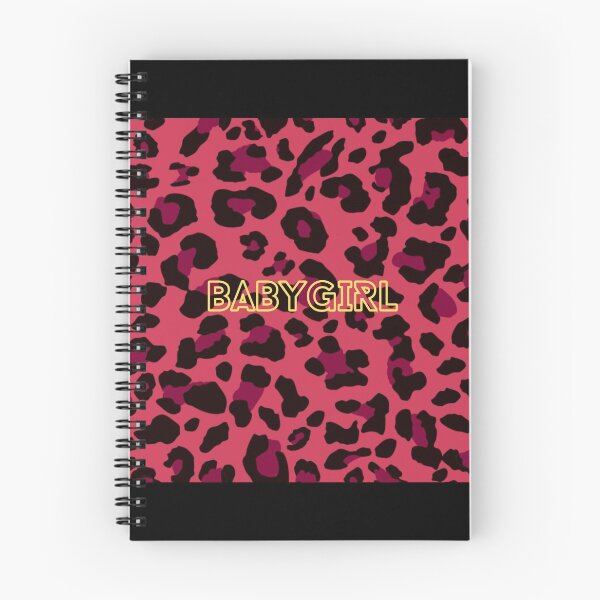 Item preview, Babygirl text pink animal print designed and sold by AmongOtherThngs.