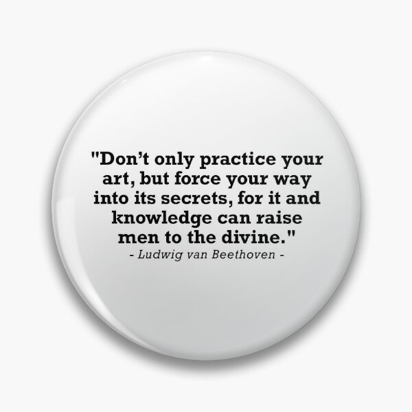 Item preview, Beethoven Divine Art Quote designed and sold by JackCurtis1991.