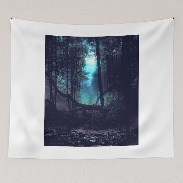 Item preview, Dark woods at night designed and sold by Starscoldnight.