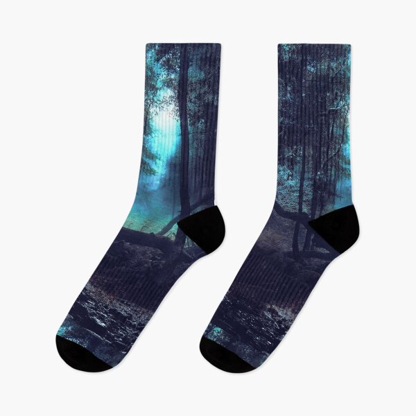 Item preview, Dark woods at night designed and sold by Starscoldnight.