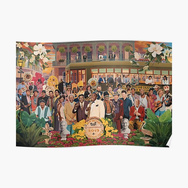 * New Orleans Jazz * Poster