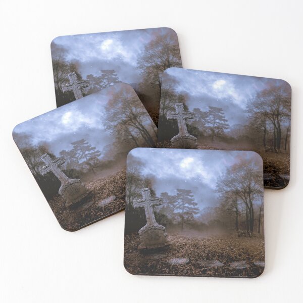 Item preview, Cemetery spot gothic landscape  designed and sold by Starscoldnight.