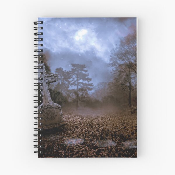 Item preview, Cemetery spot gothic landscape  designed and sold by Starscoldnight.
