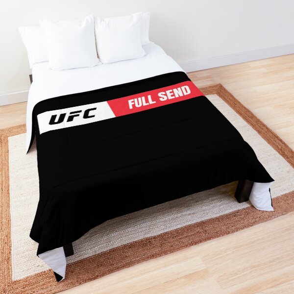 Full Send X Ufc Box Logo Birthday Gift For Ufc Lover Comforter