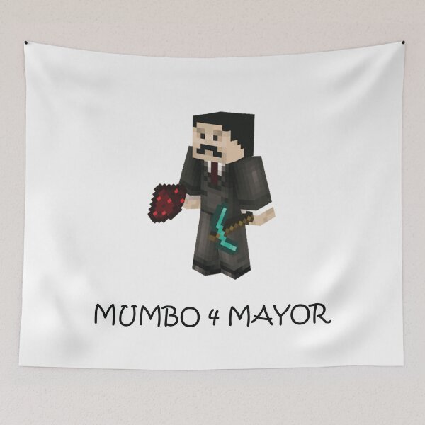 Item preview, Mumbo Jumbo 4 Mayor Tee Design Sticker Case New Collection Minecraft Character  designed and sold by SupernovaDSGN.