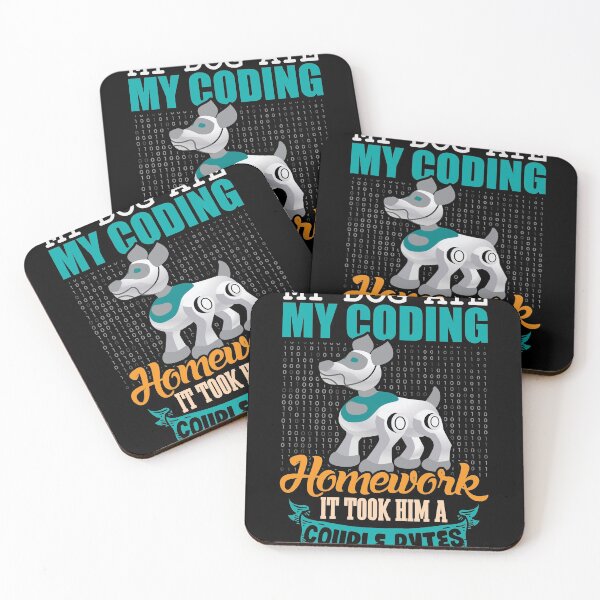 Item preview, My Dog Ate My Coding Took Him Couple Bytes designed and sold by Grinover.