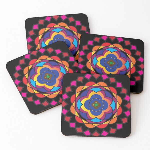 Item preview, Mandala Flower Kaleidoscope Pattern  designed and sold by Craft-Qasba .