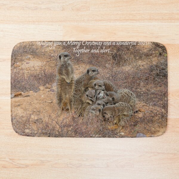 Item preview, Together and alert. Christmas greeting card designed and sold by Photopat.
