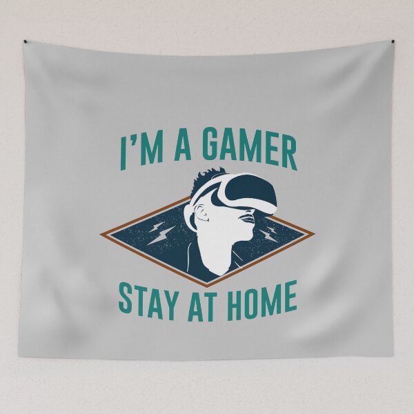 Item preview, I'm Gamer, Stay at Home designed and sold by yassiny.
