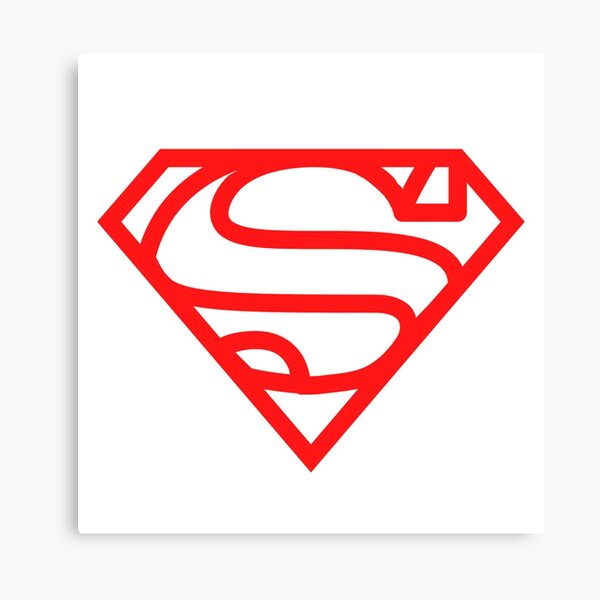 Superhero Canvas Print