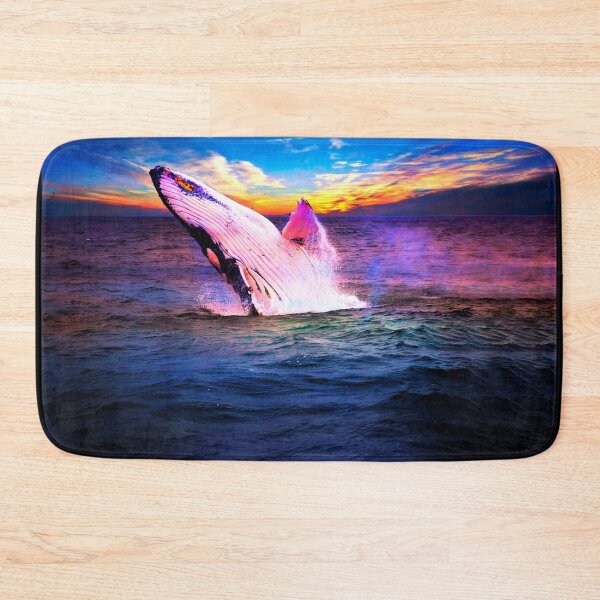 Item preview, Giant Humpback Whale Breaching Near Puerto Lopez designed and sold by alabca.