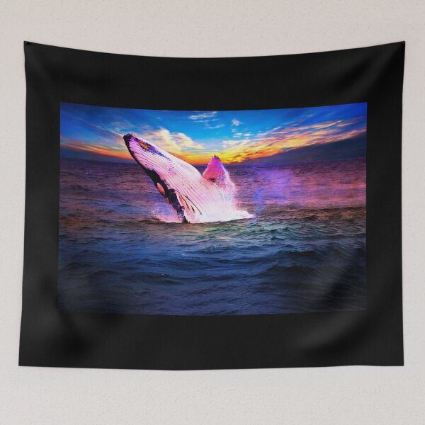 Item preview, Giant Humpback Whale Breaching Near Puerto Lopez designed and sold by alabca.
