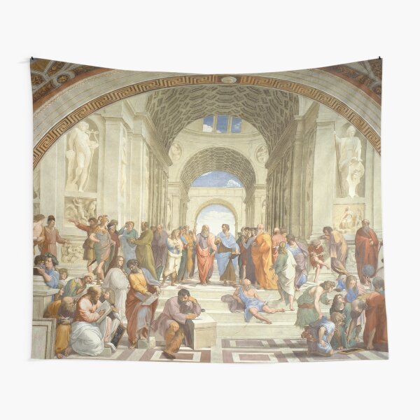 The School of Athens - Raphael - (Scuola di Atene) Tapestry