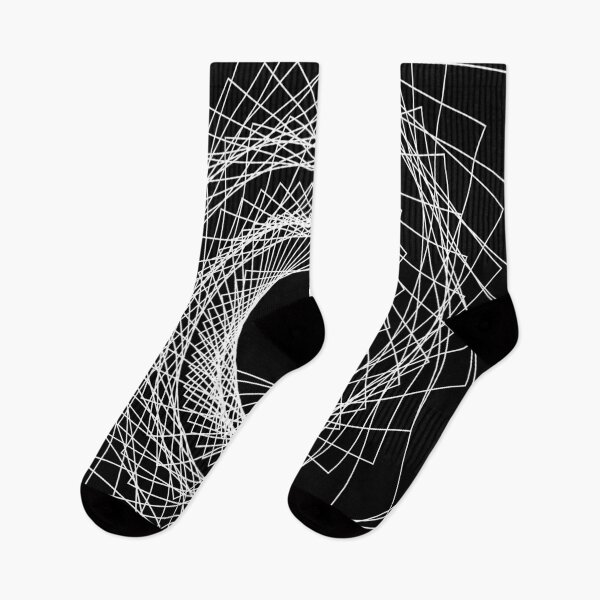 Item preview, Abstract geometric pattern - black and white. designed and sold by K.S ART.