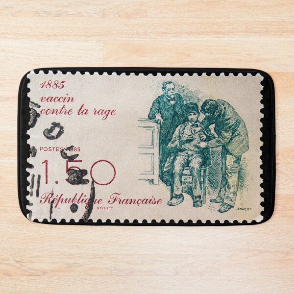 Item preview, Postage stamp to celebrate rabies vaccine designed and sold by Photopat.