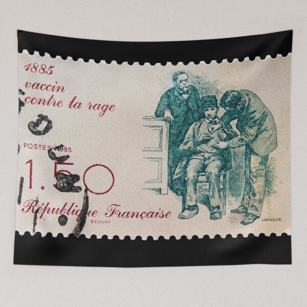 Item preview, Postage stamp to celebrate rabies vaccine designed and sold by Photopat.