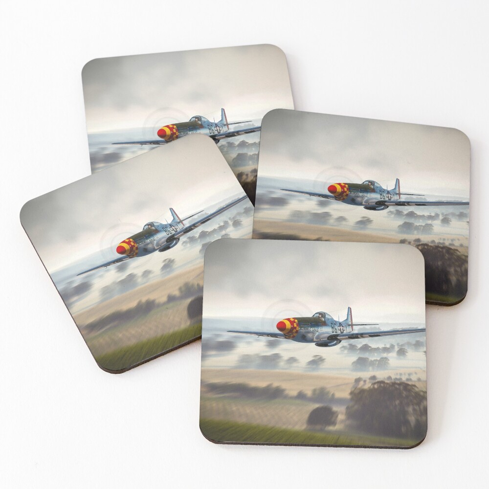 Item preview, Coasters (Set of 4) designed and sold by aviationart.