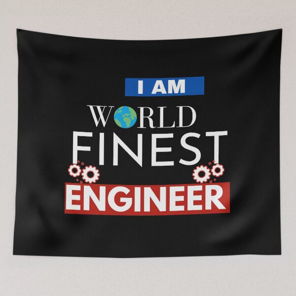 Item preview, Funny engineer quotes saying i am world finest engineer - gifts for engineers designed and sold by The Full Cart.