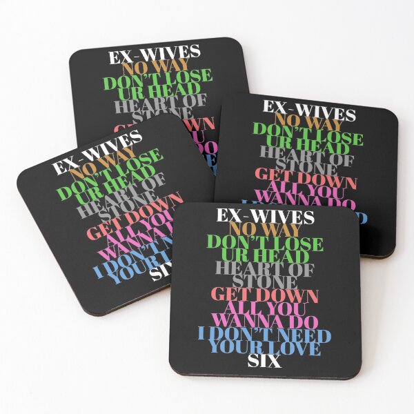 Item preview, Six Ex-Wives Songs designed and sold by geedesignsstuff.