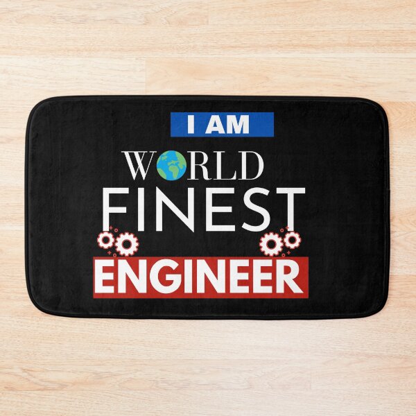 Item preview, Funny engineer quotes saying i am world finest engineer - gifts for engineers designed and sold by The Full Cart.