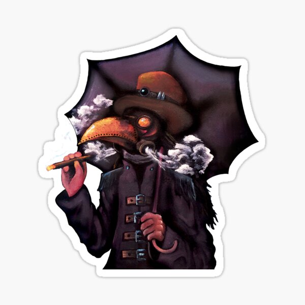 Doc on a Stroll Sticker