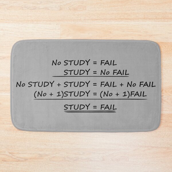 Item preview, No Study = Fail designed and sold by jc007.