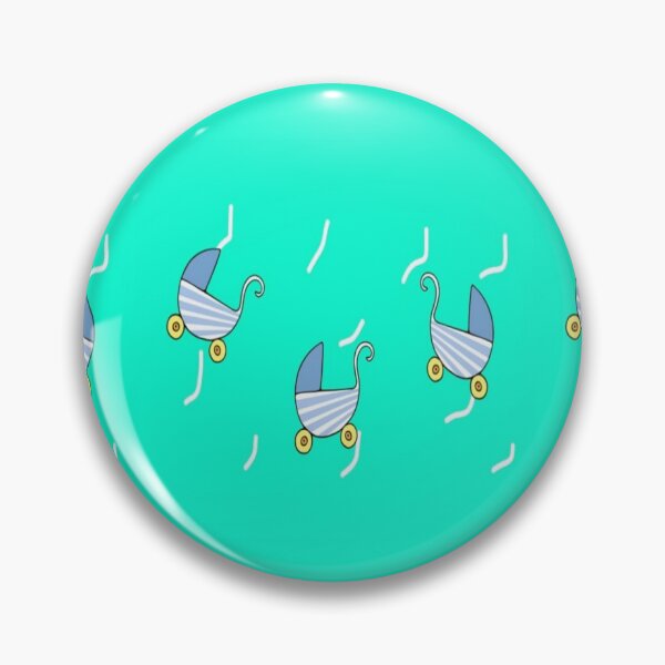 Item preview, Baby prams on blue designed and sold by tetibright.