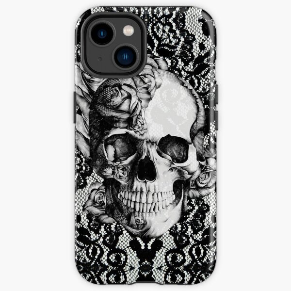 Gothic Lace skull iPhone Tough Case