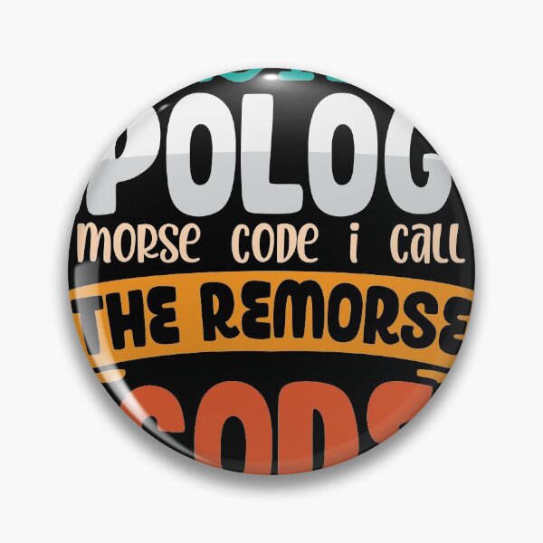 Item preview, I wrote an apology in morse code the Remorse code designed and sold by Grinover.