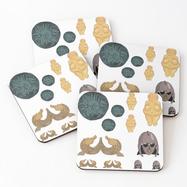 Item preview, Archaeological Artefacts Sticker Sheet designed and sold by Megan Schlanker.