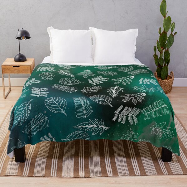 Item preview, Leaves pattern, white leaf, greenery pattern designed and sold by patternme.