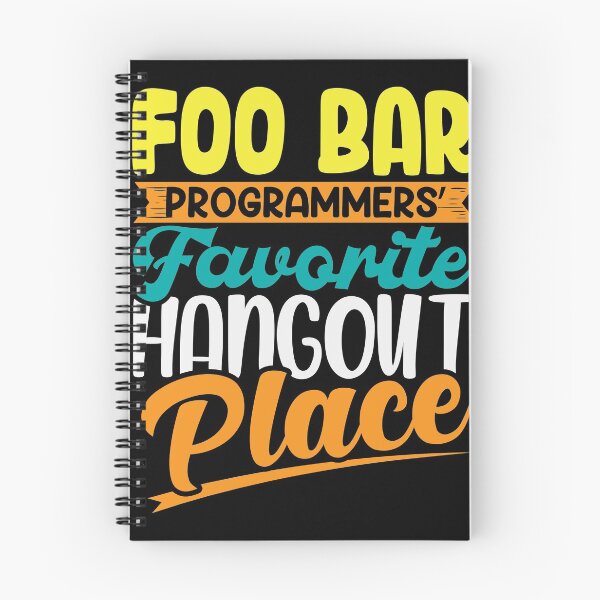 Item preview, Foo bar Programmers favorite hangout Place designed and sold by Grinover.