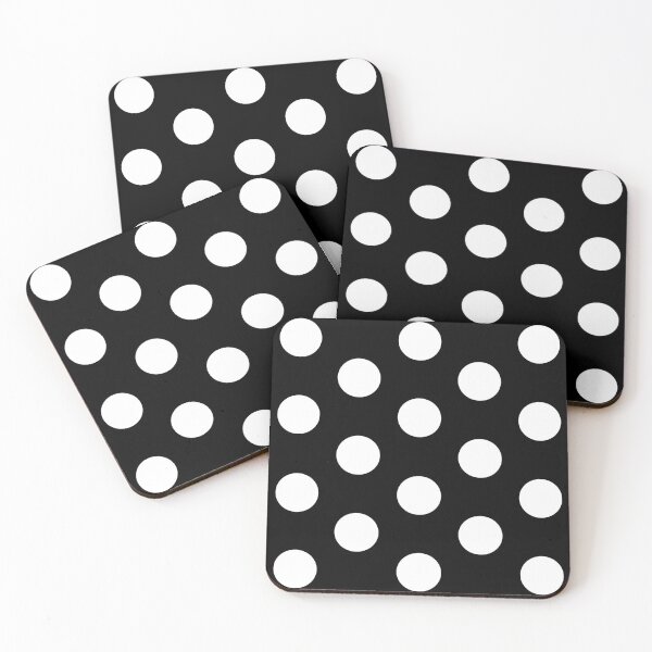 Item preview, Large WHITE and BLACK POLKA DOTS designed and sold by RachelMacht.