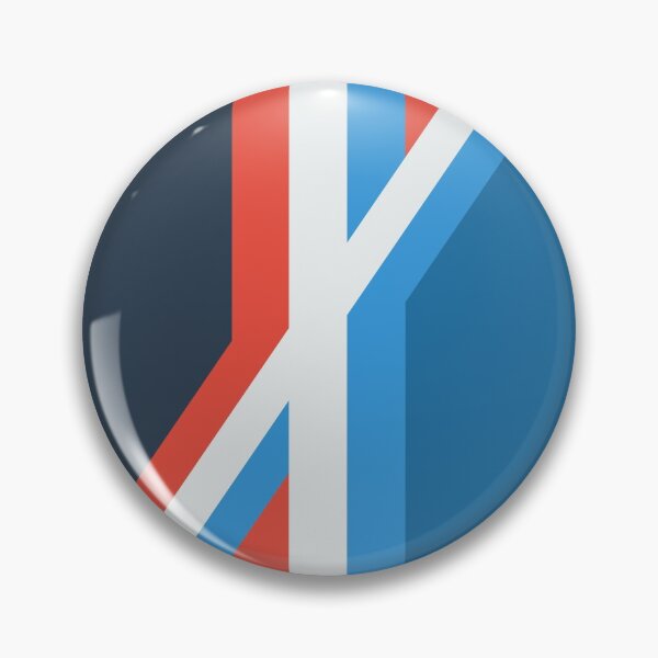 Item preview, Abstract red blue white striped X designed and sold by Thecolorschemer.