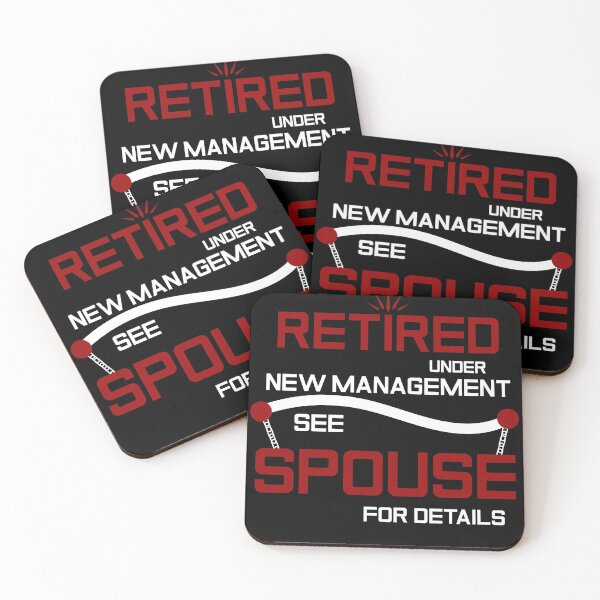 Item preview, Retired Under New Management See Spouse For Details Funny Retirement designed and sold by AshzShop.