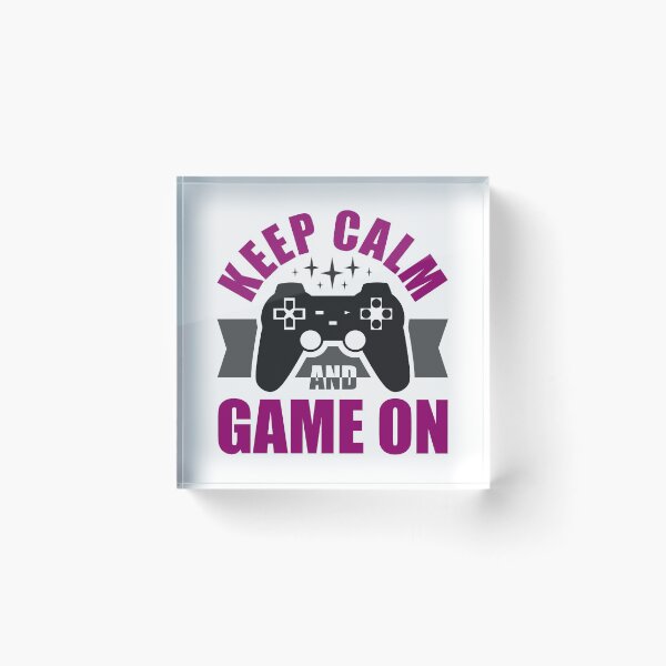 Item preview, Keep Calm and Game On designed and sold by yassiny.
