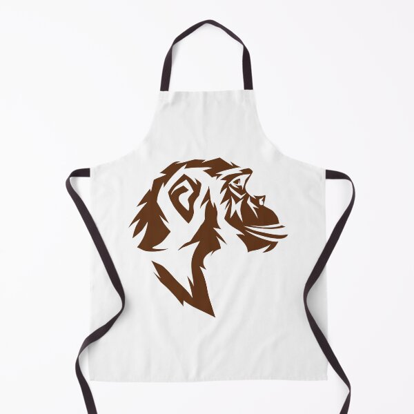 Item preview, Side Monky Silhouette Brown designed and sold by Web CreationsNL.