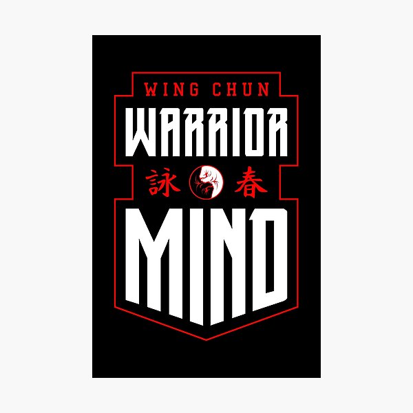 Item preview, Mente guerrera Wing Chun designed and sold by GrandeDuc.
