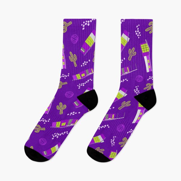 Item preview, Desert Living // Purple & Lime designed and sold by The Wellington Boot.